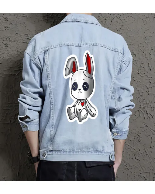 Men's Relaxed Fit Jean Jacket - Gift Idea for Teenager - Classic Fit for Casual Fridays - Perfect for Graduation - Light Blue - Main View