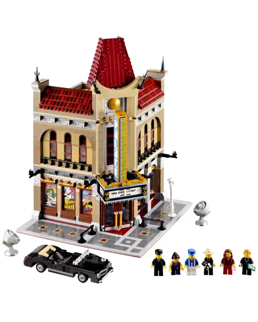 Grand Theatre Modular Building Block Set – Classic Opera House Architecture Toy