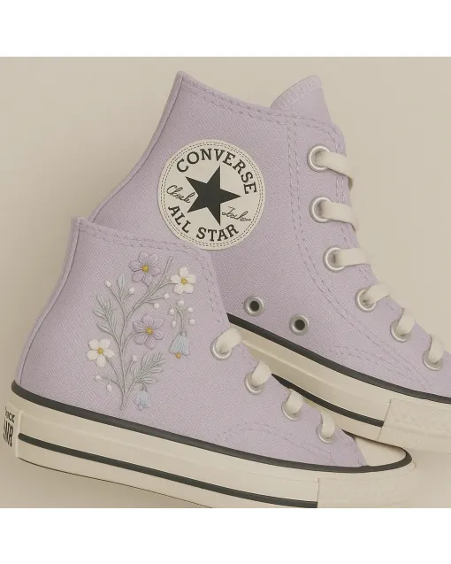 Sparkling Crystal Vine Sneakers for Women – Elegant Style for Weddings, Parties, and Special Occasions – Perfect Gift for Brides - Custom Embroidered - Main View