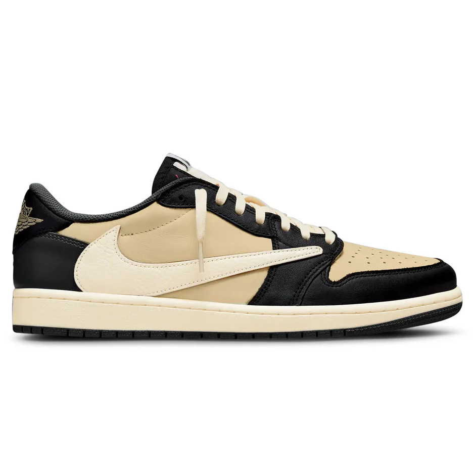 Minomog Travis Scott x Air Jordan 1 Retro Low OG SP "Pale Vanilla" - Premium Collaborative Retro Low-Top Model