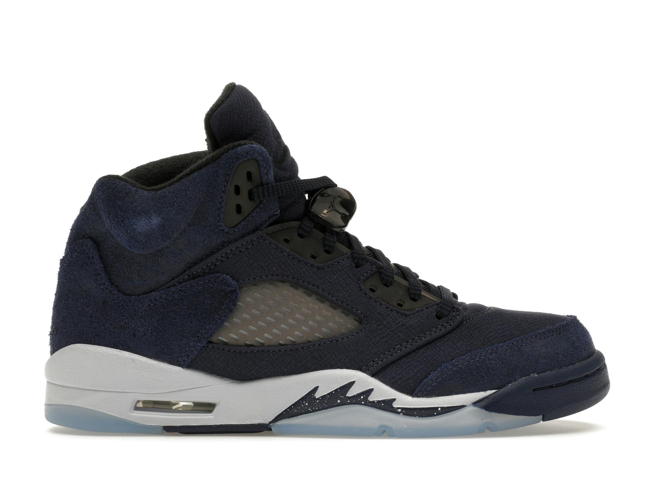 Minomog Air Jordan 5 Retro (GS) “Georgetown” — Midnight Navy