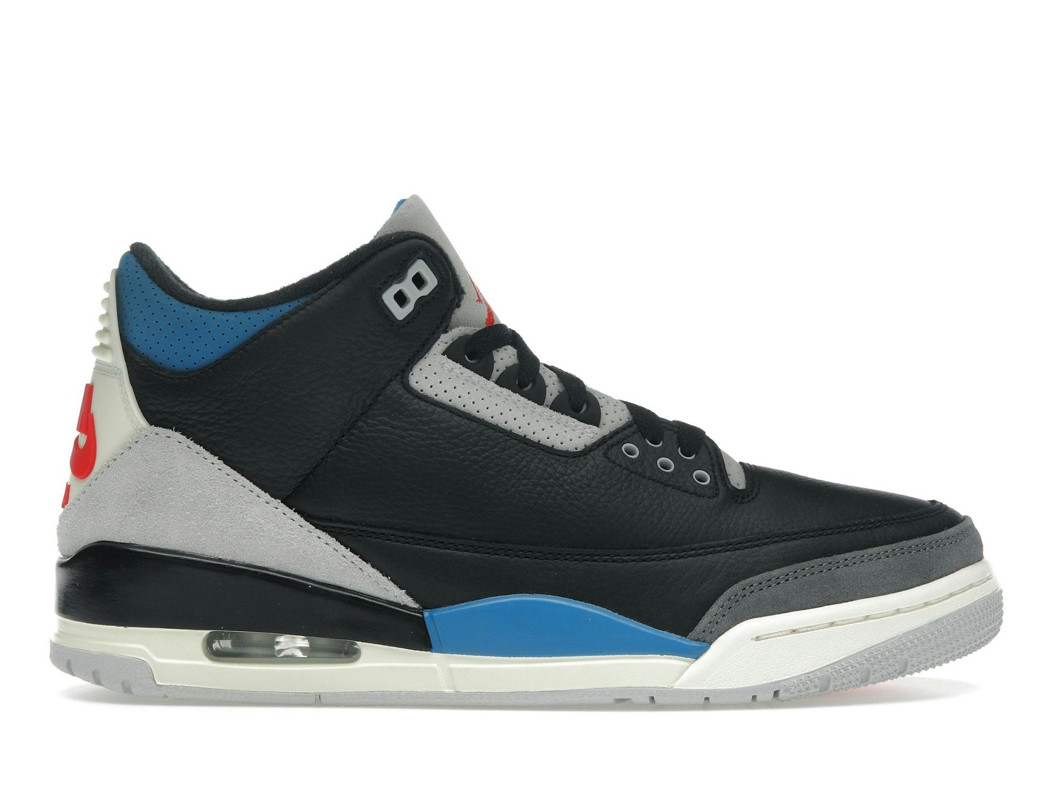 Minomog Air Jordan 3 Retro OG “Rare Air” — Black/Chile Red