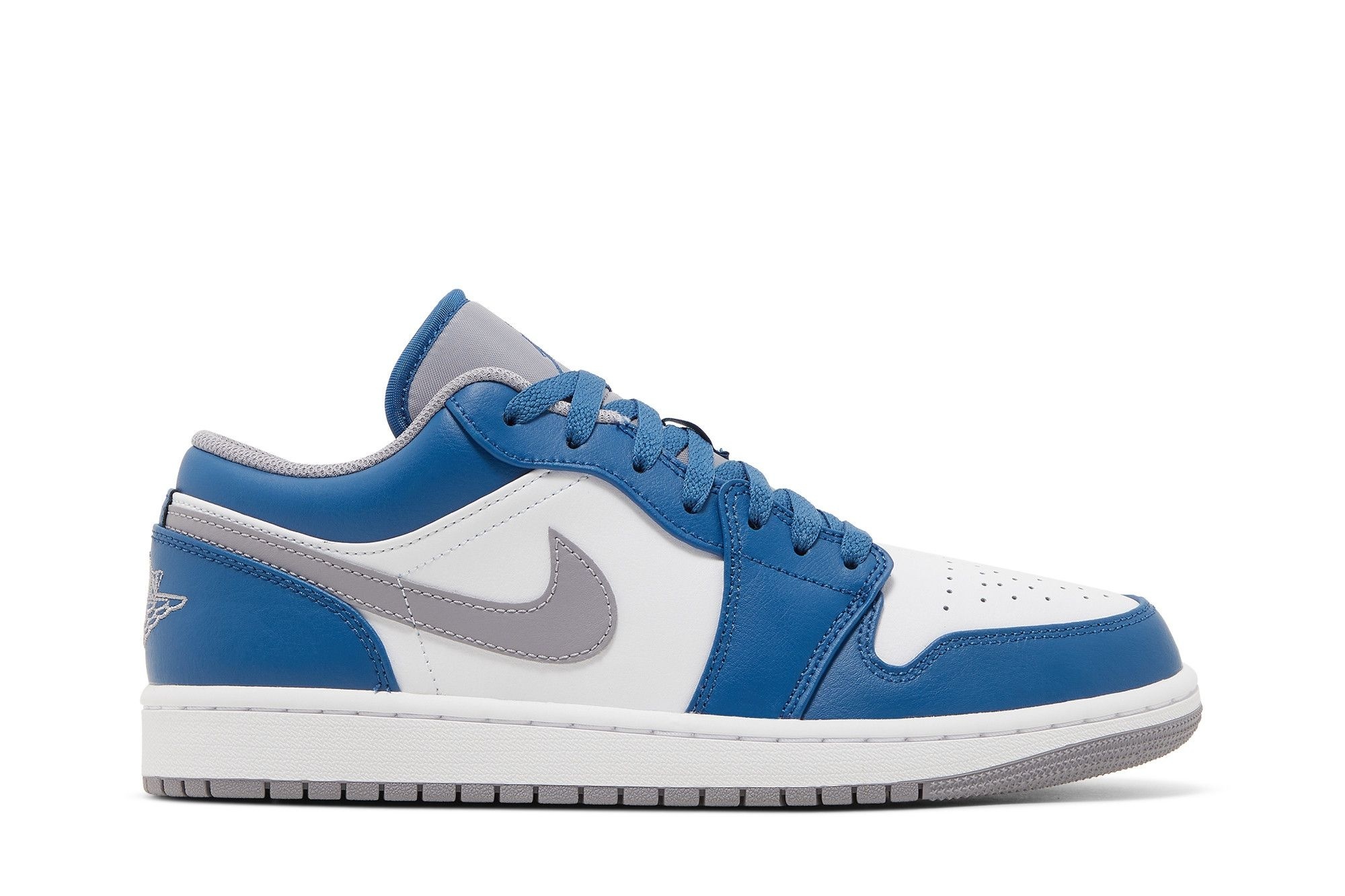 Minomog Jordan 1 Mid Royal Blue Laser Orange 554724-131 Sneaker