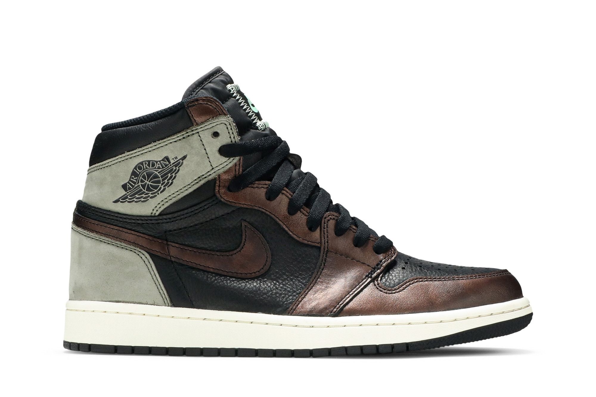 Minomog Jordan 1 Retro High Light Army Rust Shadow Patina