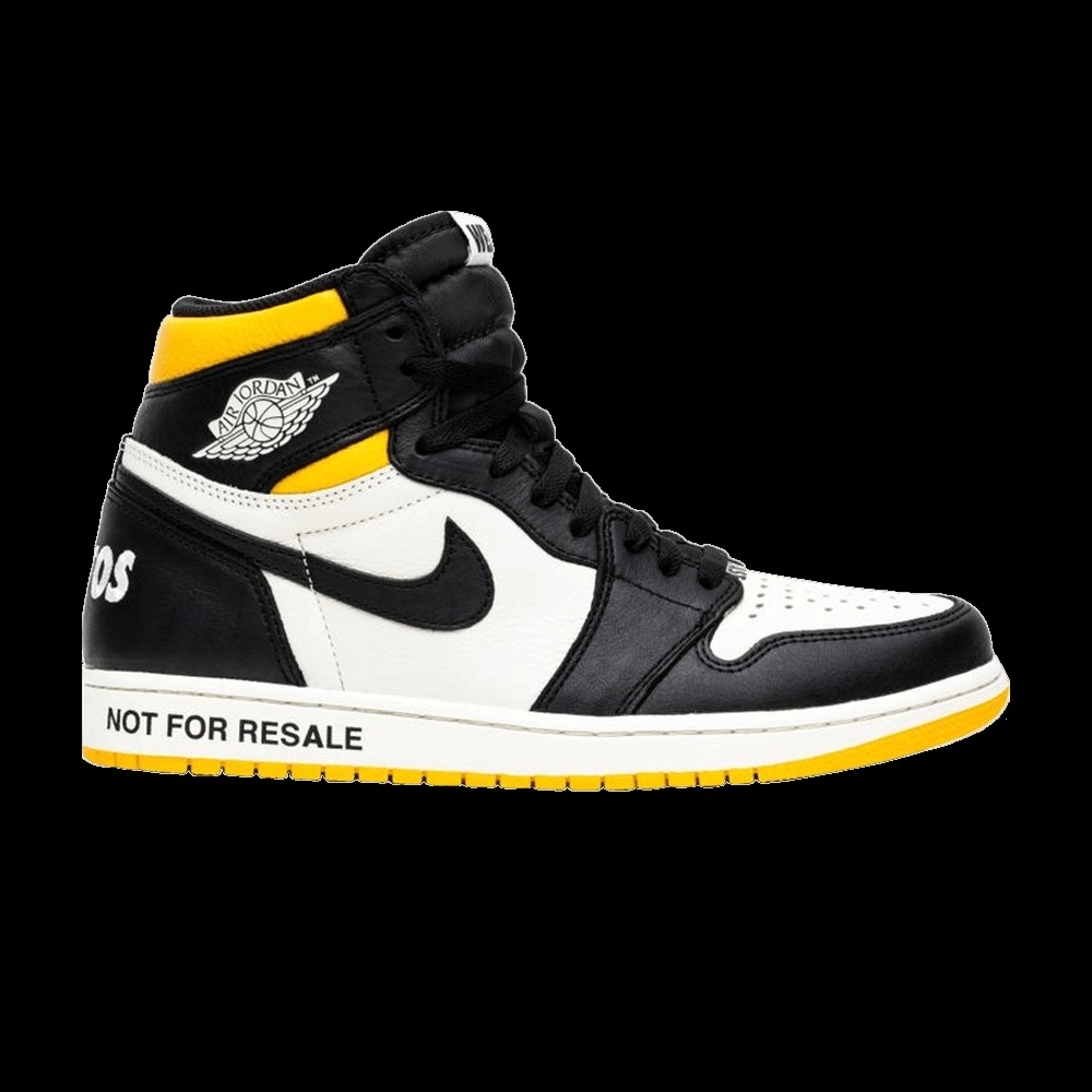 Minomog Jordan 1 Retro High Not For Resale Varsity Maize 861428-107