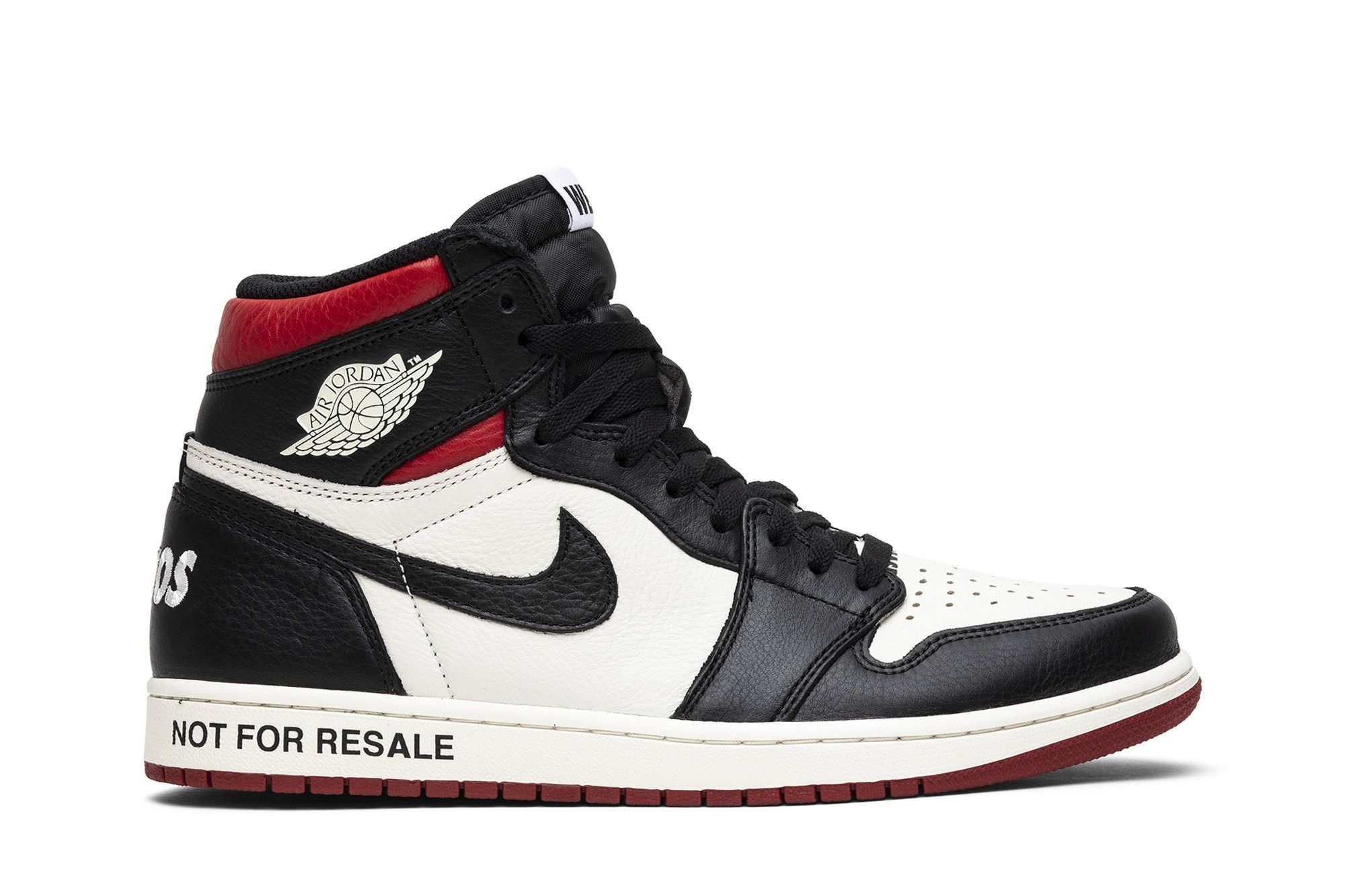 Minomog Jordan 1 Retro High Not For Resale Varsity Red 861428-106 | White Black Red Premium Sneakers