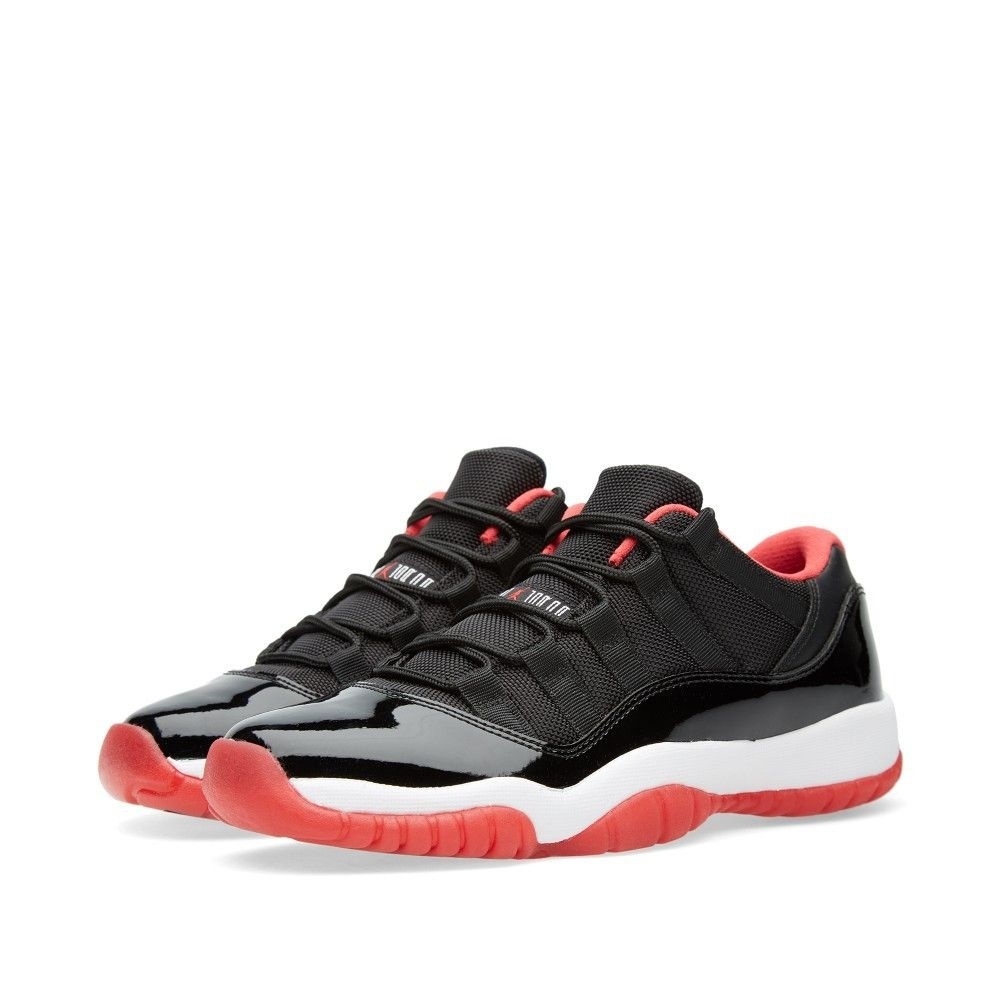 Minomog Jordan 11 Retro Low “Bred” 528896-012 | Black True Red White Premium Sneaker