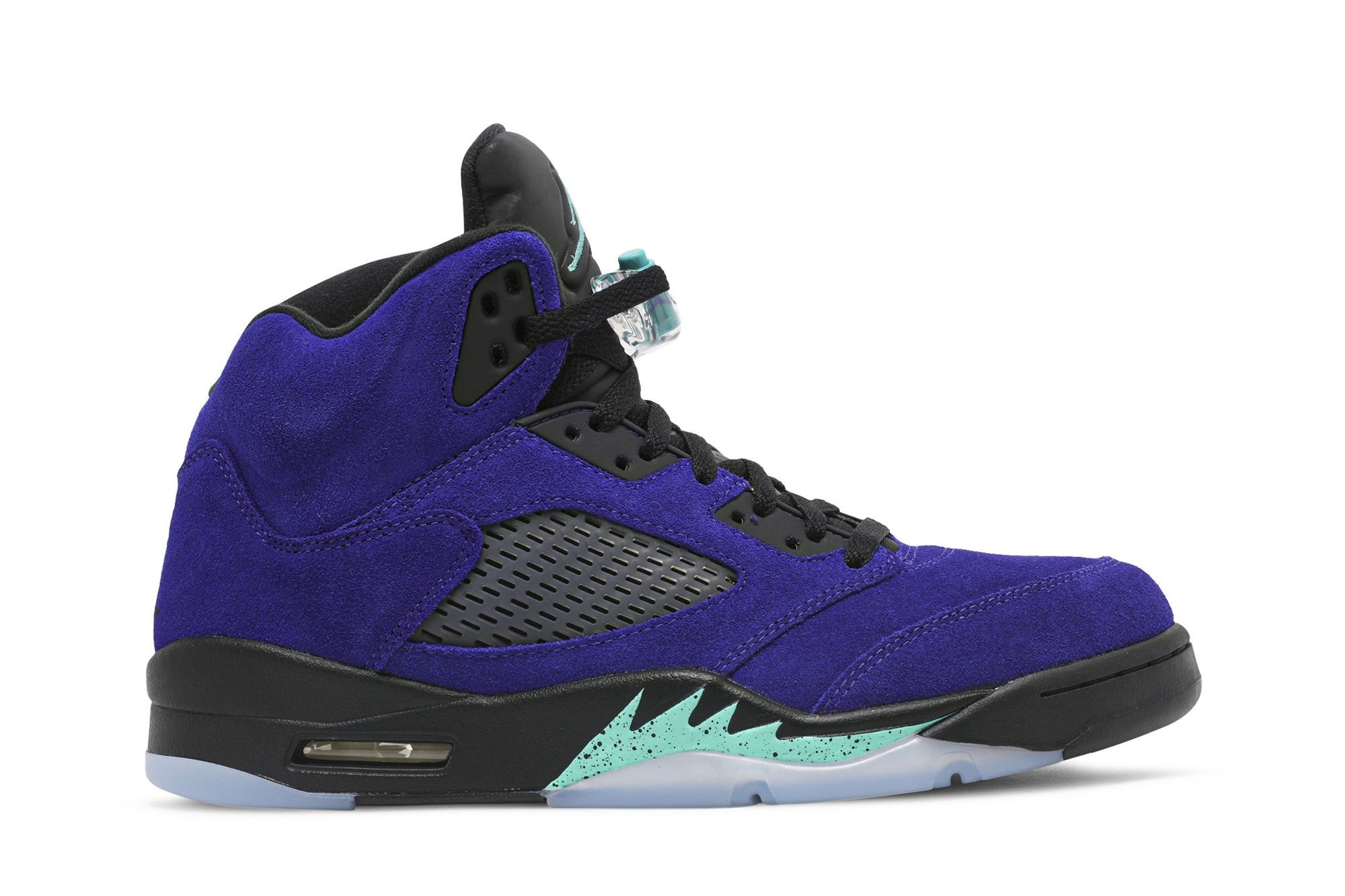 Minomog Jordan 5 Retro Alternate Grape 136027-500 | Purple Suede Black Green Ice Sneaker
