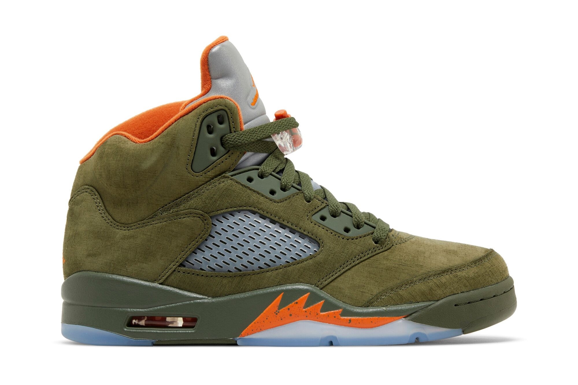 Minomog Air Jordan 5 Retro “Olive” Army Olive/Solar Orange | DD0587-308