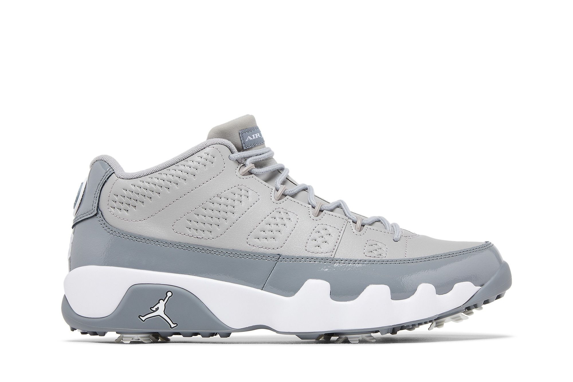 Minomog Jordan 9 Retro Low Golf “Cool Grey” White/Cool Grey/Medium Grey | FJ5934-001