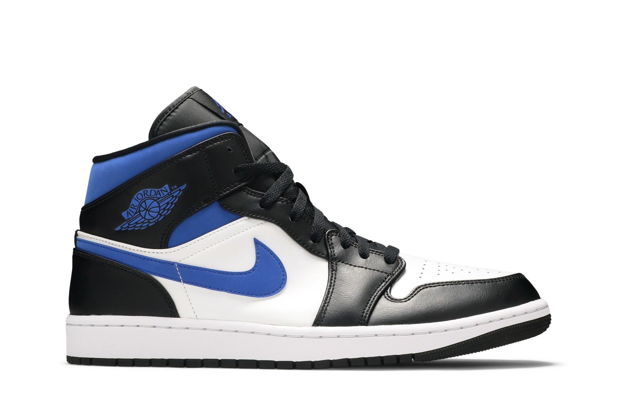 Minomog Jordan 1 Mid White Black Racer Blue 554724-140 | Premium Sneaker