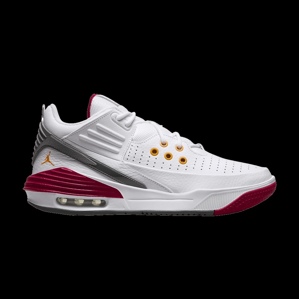 Minomog Jordan Max Aura 5 “White/ Cardinal Red” | DZ4353-160