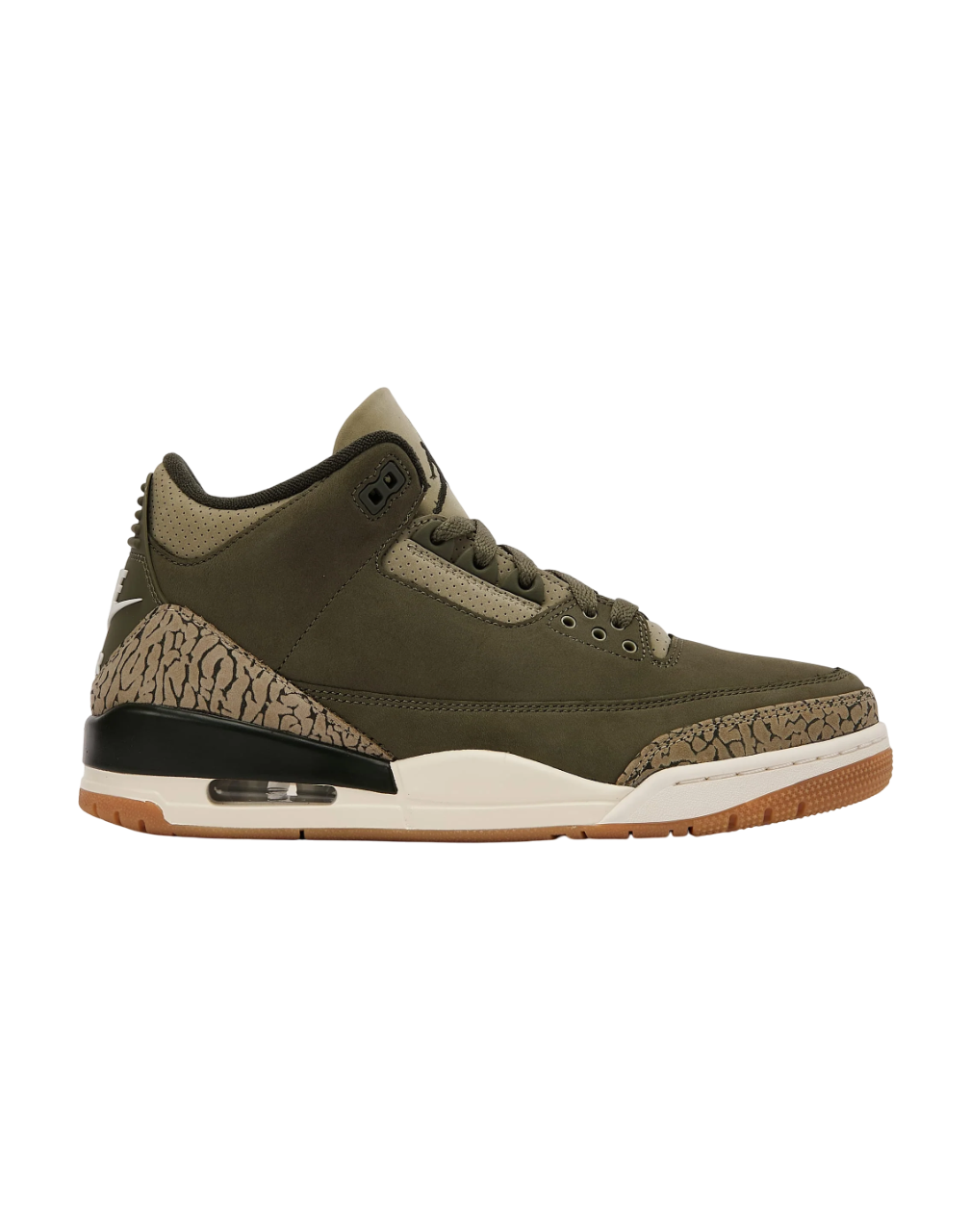 Minomog Air Jordan 3 Retro "Medium Olive" - Premium Heritage Mid-Top Lifestyle Model