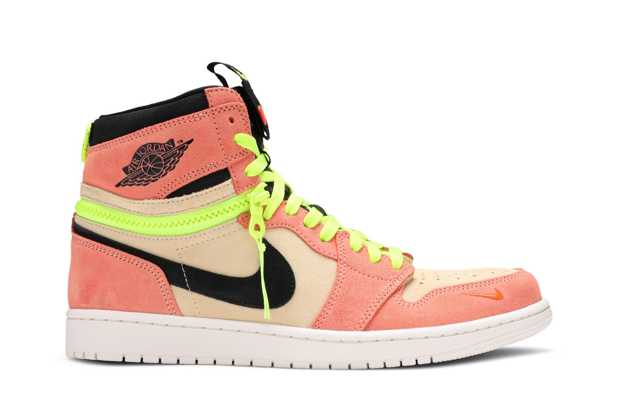 Jordan 1 High Switch Peach CW6576-800 | Pink Orange Convertible High-Top Sneakers