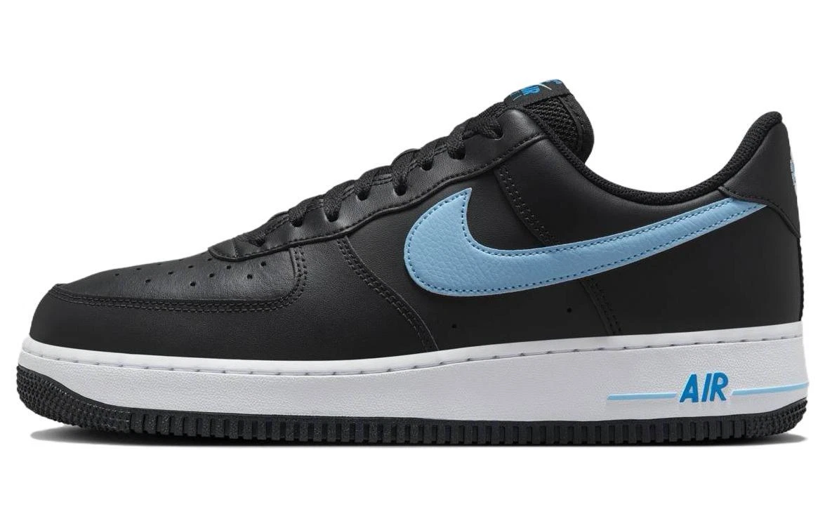 Air Force 1 ’07 Low Black University Blue Shoes