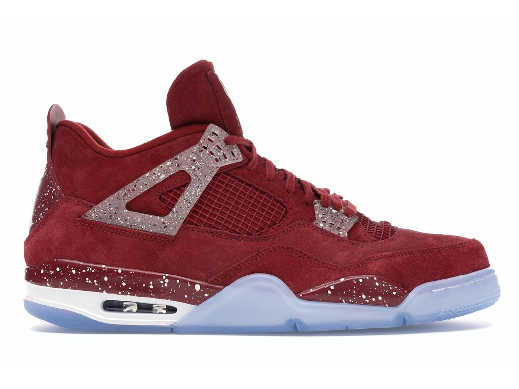 Minomog Air Jordan 4 Retro “Oklahoma Sooners” PE — Red Crush/White Sneaker | HV9204-607
