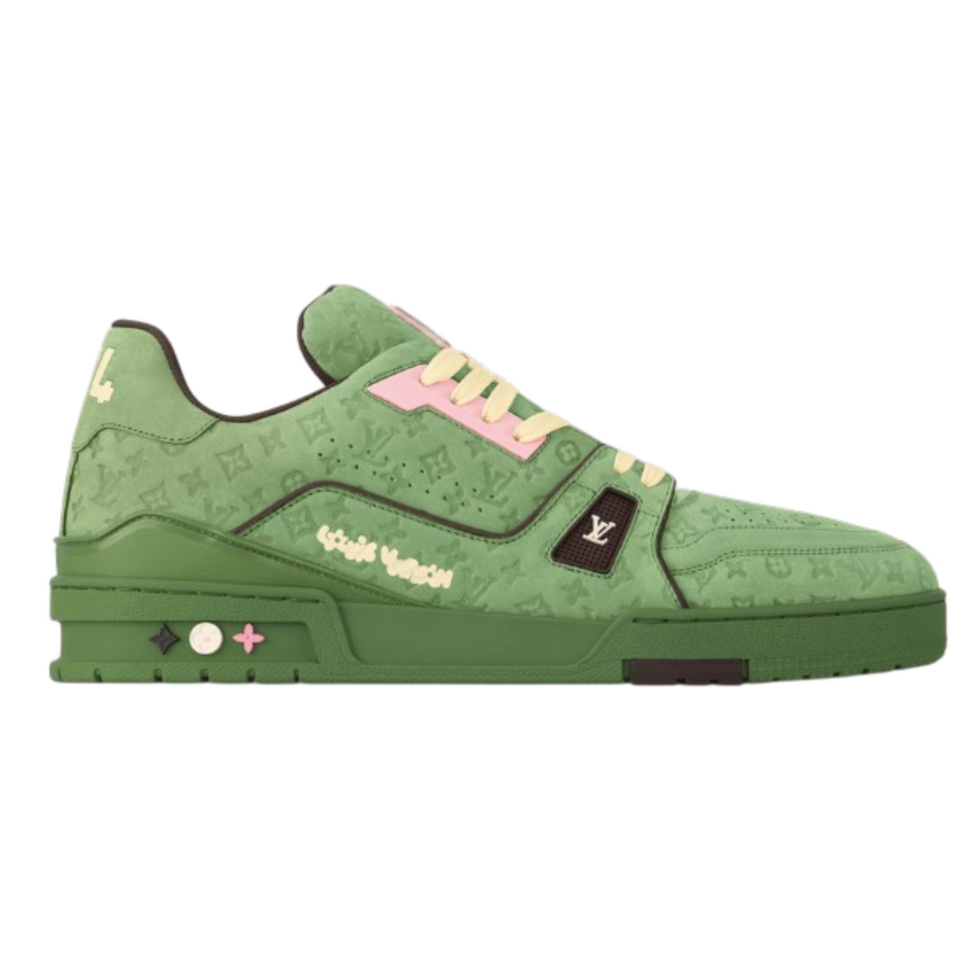 Minomog Tyler the Creator Trainer Mocha Low Top Sneakers
