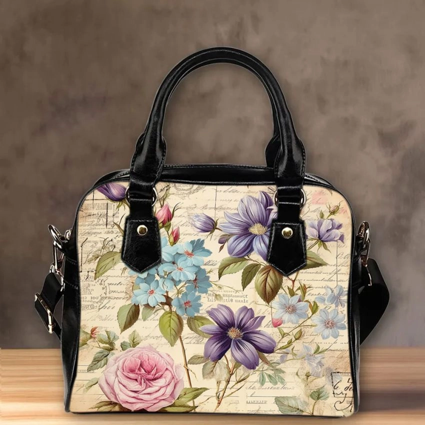 Floral Shoulder Handbags
