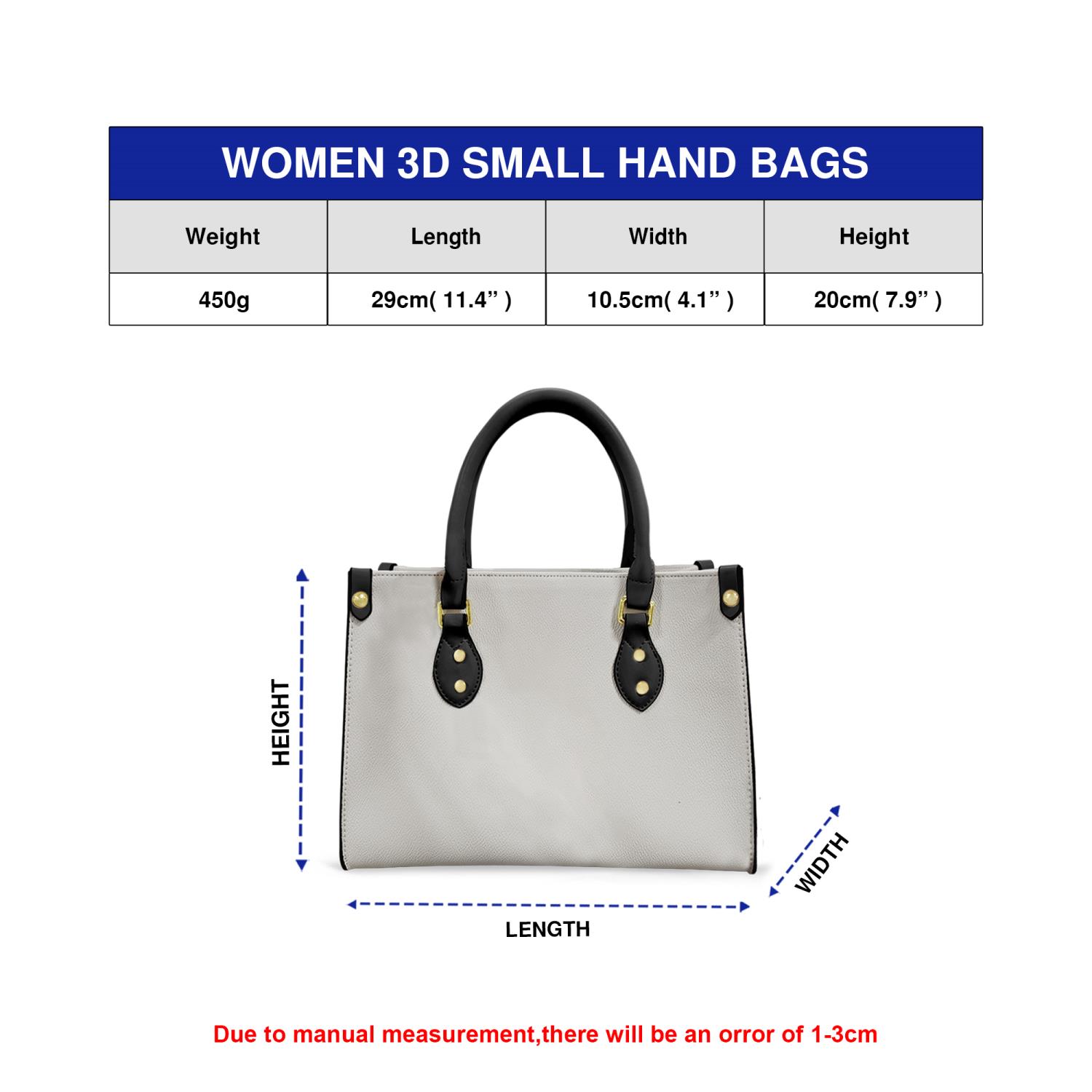 Small Handbags Size Guide